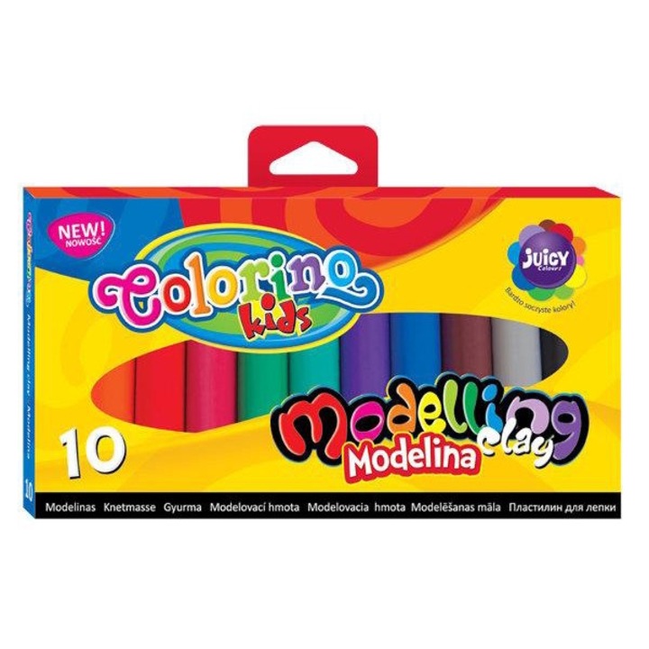 Set 10 plastiline, Colorino, Multicolor