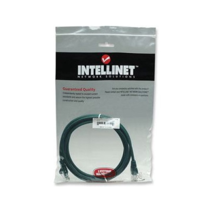 UTC кабел, Intellinet, 5 м, зелен