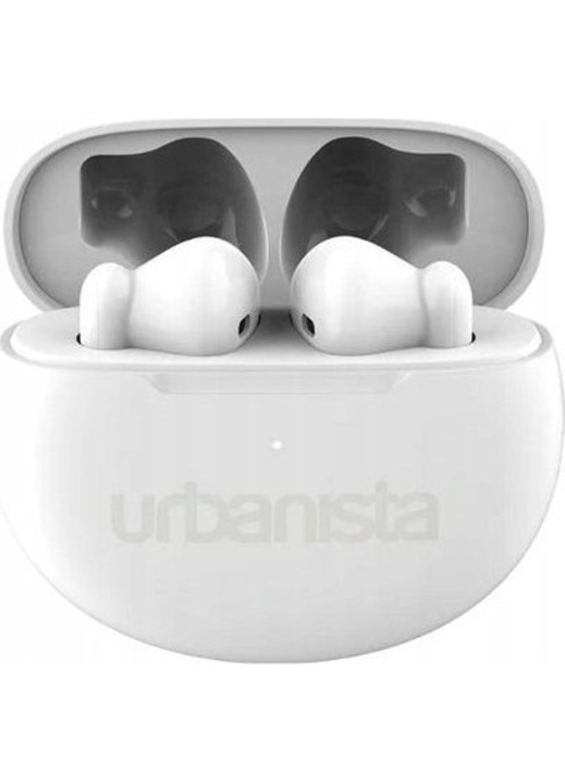 Casti wireless, Urbanista, iOS/Android, 15W, 13 mm, 1kHz, 20Hz-20 kHz, Alb