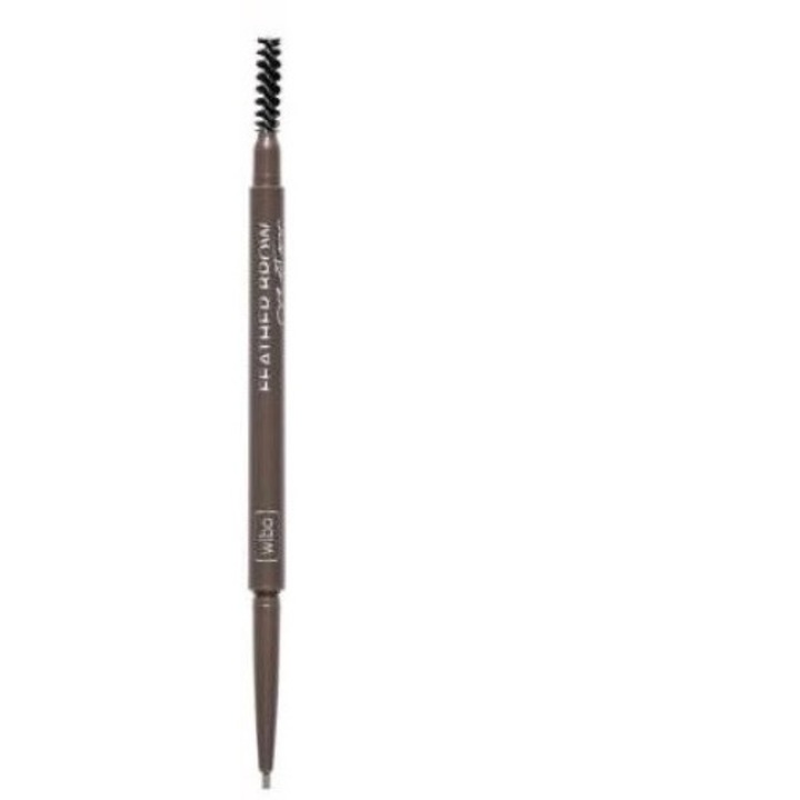 Creion pentru sprancene Wibo Wibo Feather Brow Creator, Maro