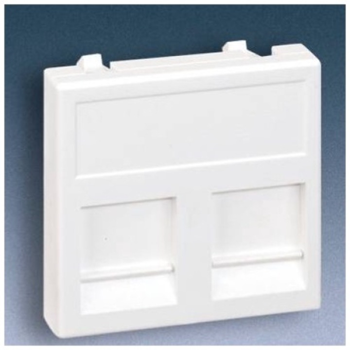 Placa de date cu diafragma, Kontakt-Simon, Alb