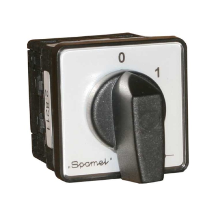 Автоматичен прекъсвач, Spamel, 20 A, IP65, Черен/Бял