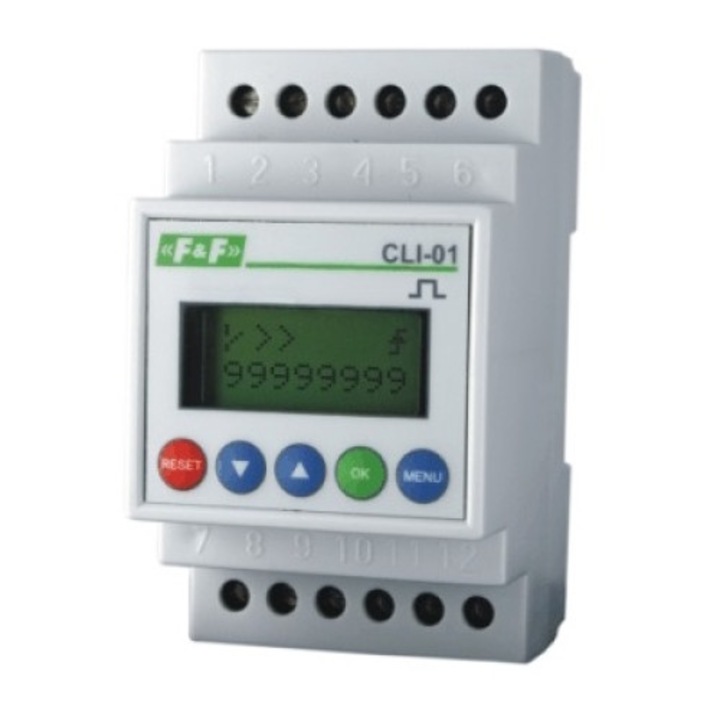 Contor de impulsuri, F&F, Alb