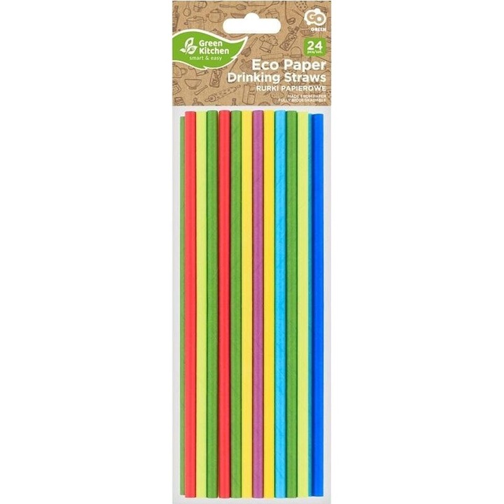 Set 24 Paie, Godan, Hartie, 197 x 6 mm, Multicolor