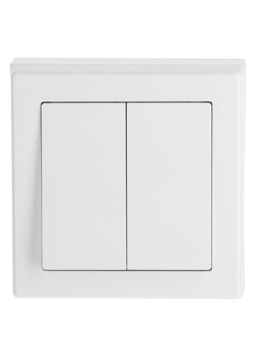 Világításkapcsoló, TIMEX, Hőre lágyuló, IP20, Fehér