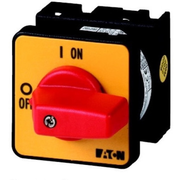Eaton kapcsoló, Cam T0-2-1/E-RT 20A 6,5 kW, sárga