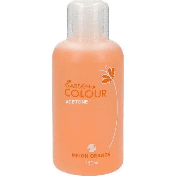 Silcare The Garden Of Colour Nagellackentferner – 300 Ml Mit Melon Orange Duft, Sanft Und Effektiv