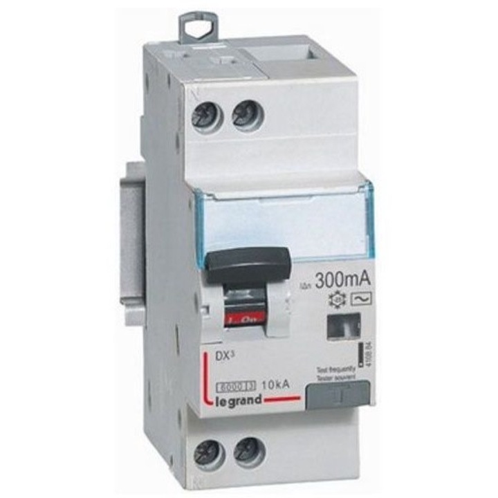 Legrand intrerupator de supracurent rezidual 2P 16A C 0,03A tip A P312 DX3 (411061)