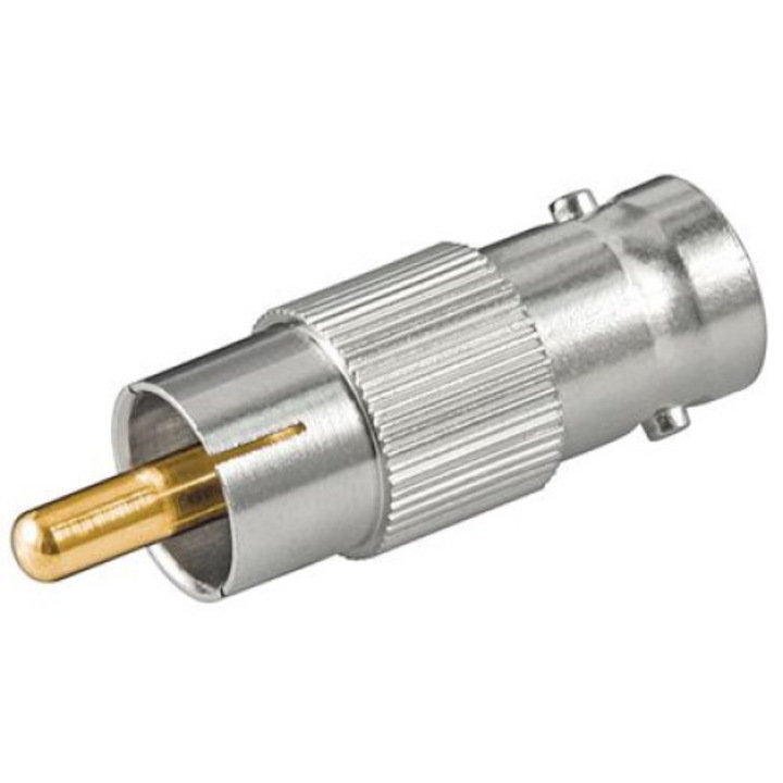 Adaptor AV, MicroConnect, RCA, Argintiu