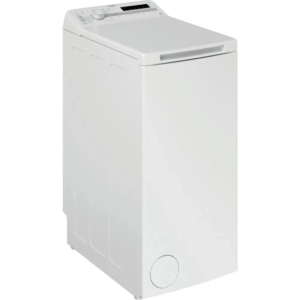 Masina de spalat cu incarcare superioara Whirlpool NTDLR6040SPLN, 1000 rpm, 6 kg, Alb