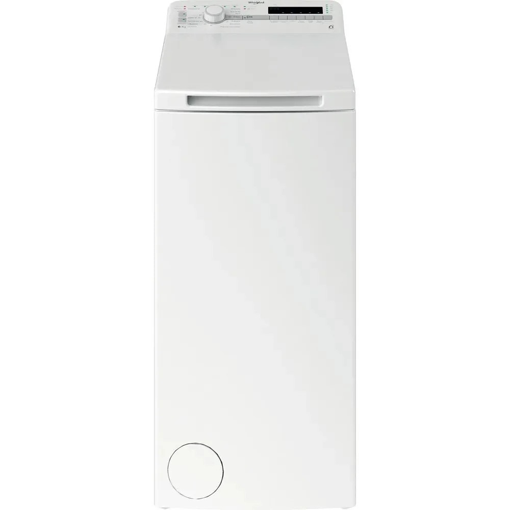 Masina de spalat cu incarcare superioara Whirlpool NTDLR6040SPLN, 1000 rpm, 6 kg, Alb