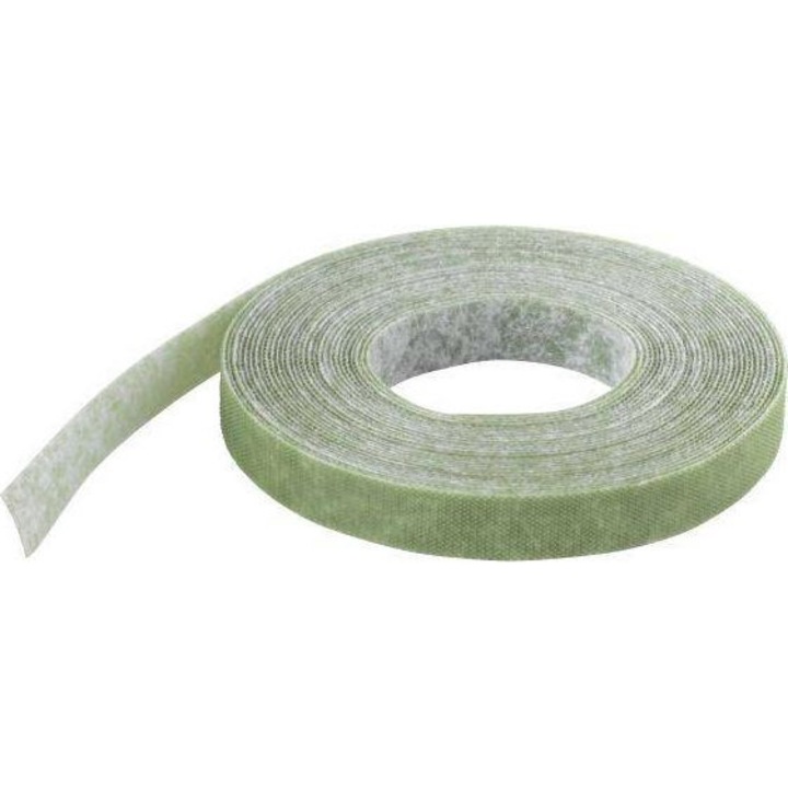 Велкро лента, Wolfcraft, 5 м, зелена