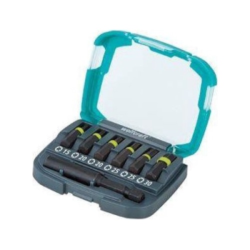 Inserti Torx T15 Wolfcraft - 2 Pezzi Per Avvitatore, Codolo 1/4", Alta Precisione - Foto 2