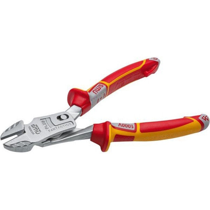 Cleste, NWS, cu maner izolat 1000 V, 4.5 mm, Rosu/Galben