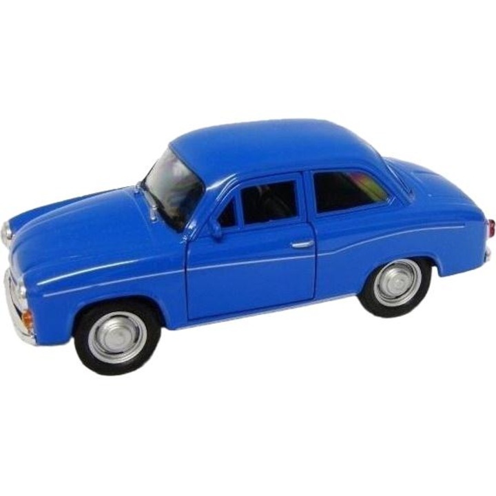 Autómodell, Welly, fém, 1:39, kék