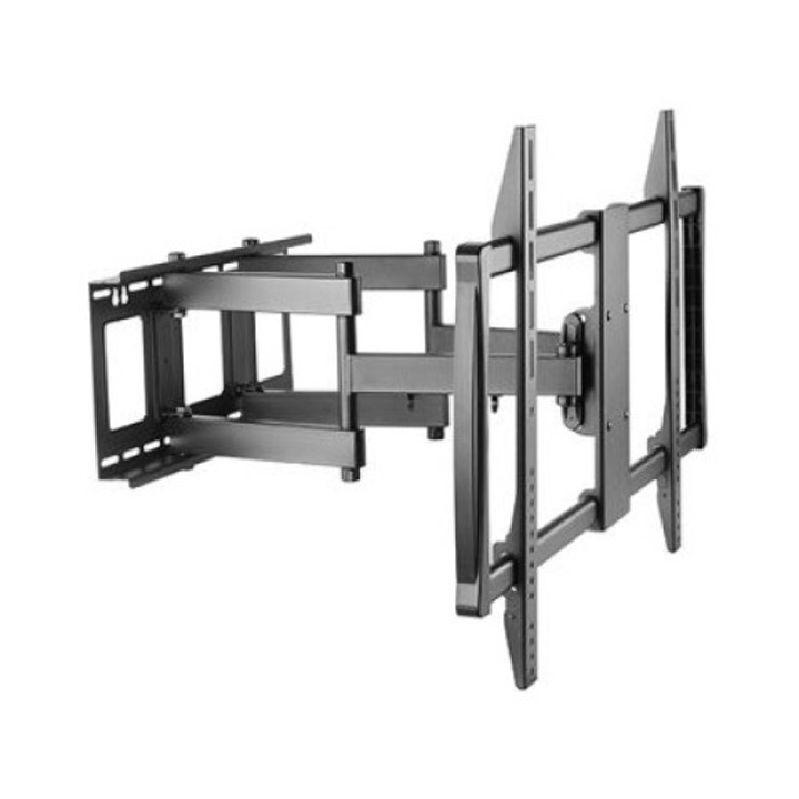 TV опора, Sunne, VESA 900x600 mm, Максимално натоварване 80 Kg, Черен
