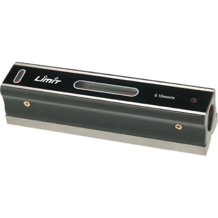 Szint légbuborékkal Limit, 20 cm, Fekete