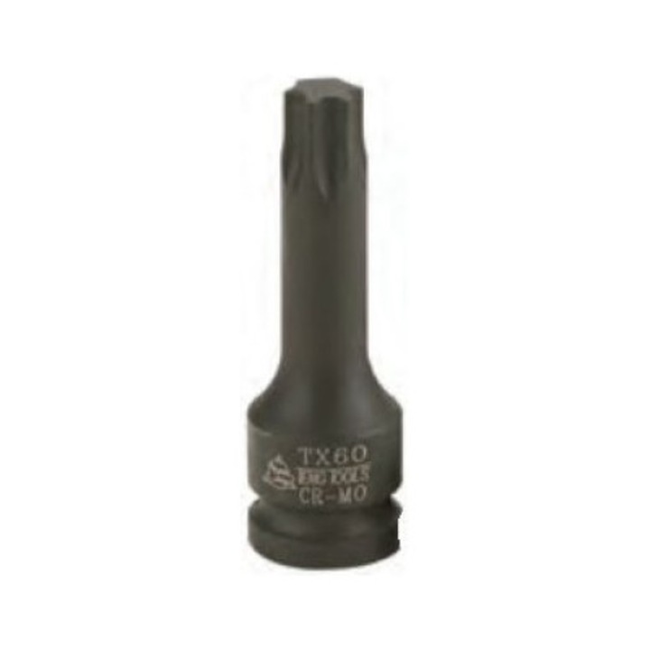 Soclu cu tija Torx Teng Tools 1/2" T55 x 78 mm
