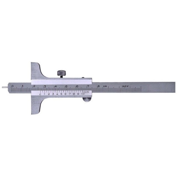 Индикатор за дълбочина, ограничение, сребрист