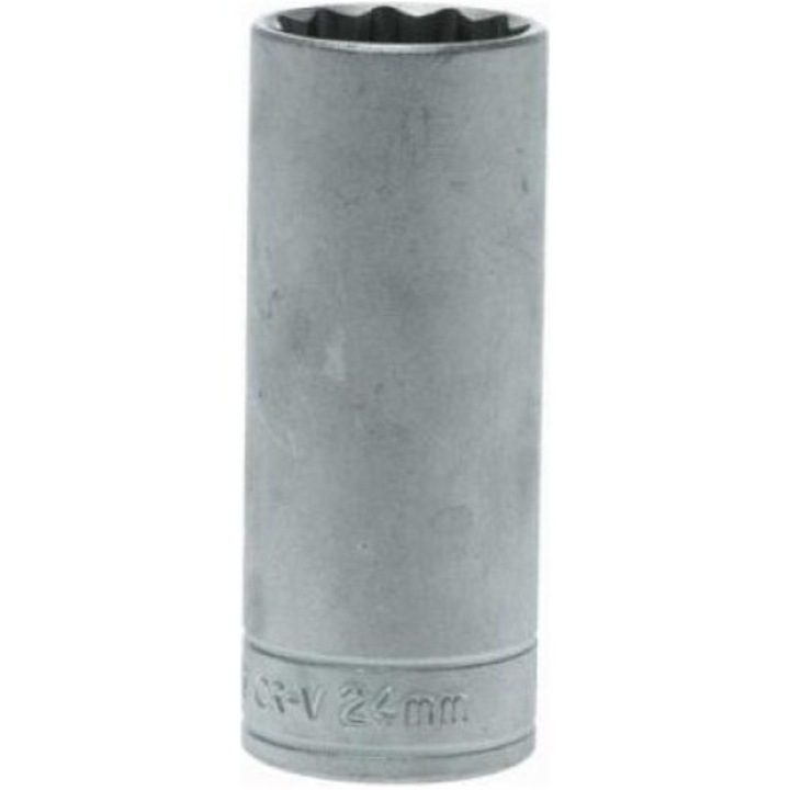 Priza cu 12 puncte cu tija, Teng Tools, 1/2", 24 mm