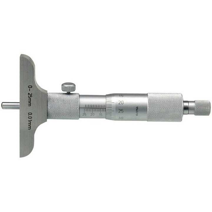 Микрометър, граница, 0,1 м, сив