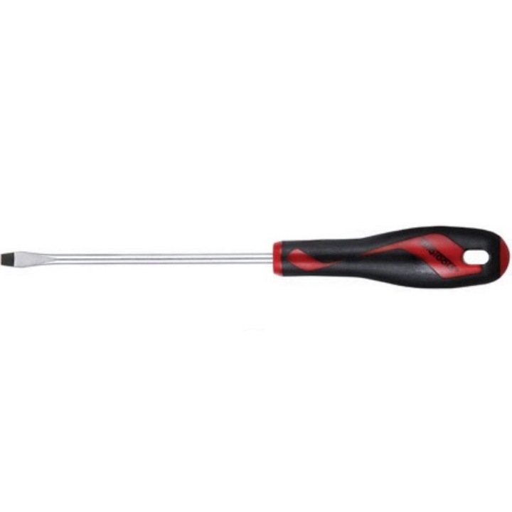 Плоска отвертка, Teng Tools, 0,4 x 2,5 x 75 mm, червено/черно