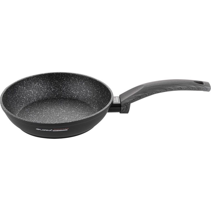 Pan Bono, Florina, Alumínium, 18 cm, Fekete