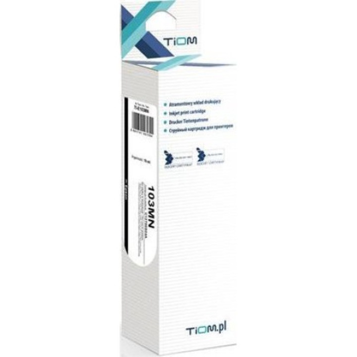 Cartus imprimanta, Tiom, Pentru Epson 103MN | C13T00S34A, Magenta, 70 ml