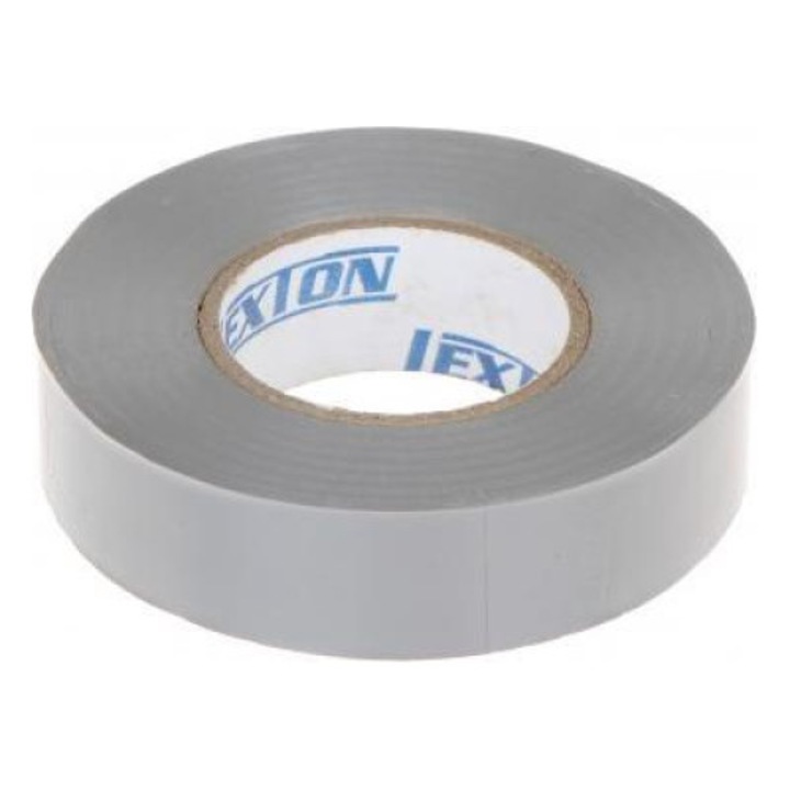 Banda izolatoare, 19 mm x 25 m, Gri