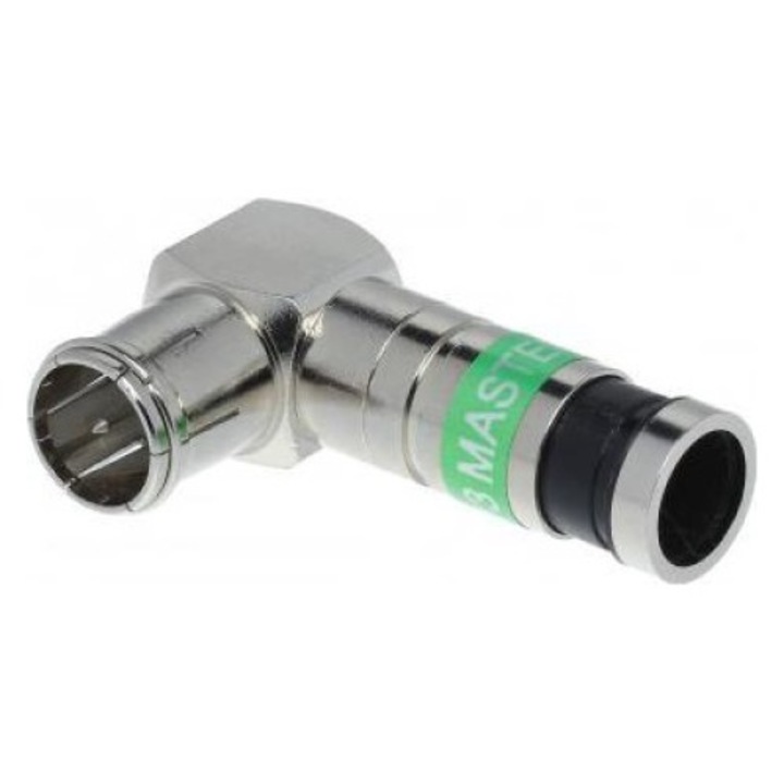 Mufa antena, Compresiune unghiulara, Argintiu