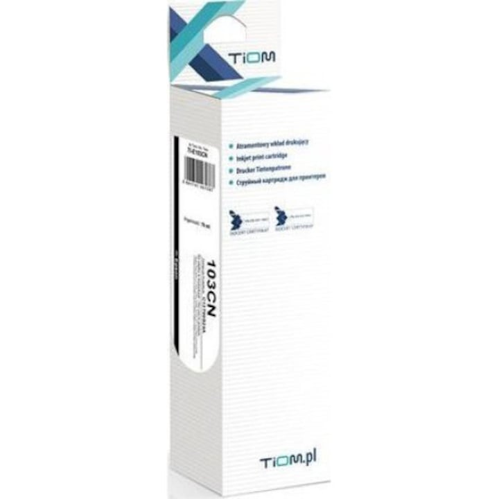Cerneala, Tiom, Pentru Brother DCP-J100/DCP-J105, Cyan