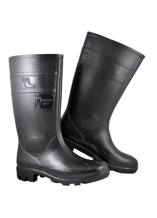 Cizme barbati, Fagum-Stomil, negru, PVC, 45 EU