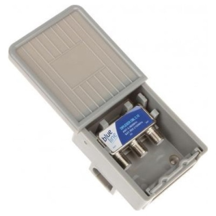 Distribuitor de semnal TV-SAT/EL-Z, Blue line, Gri