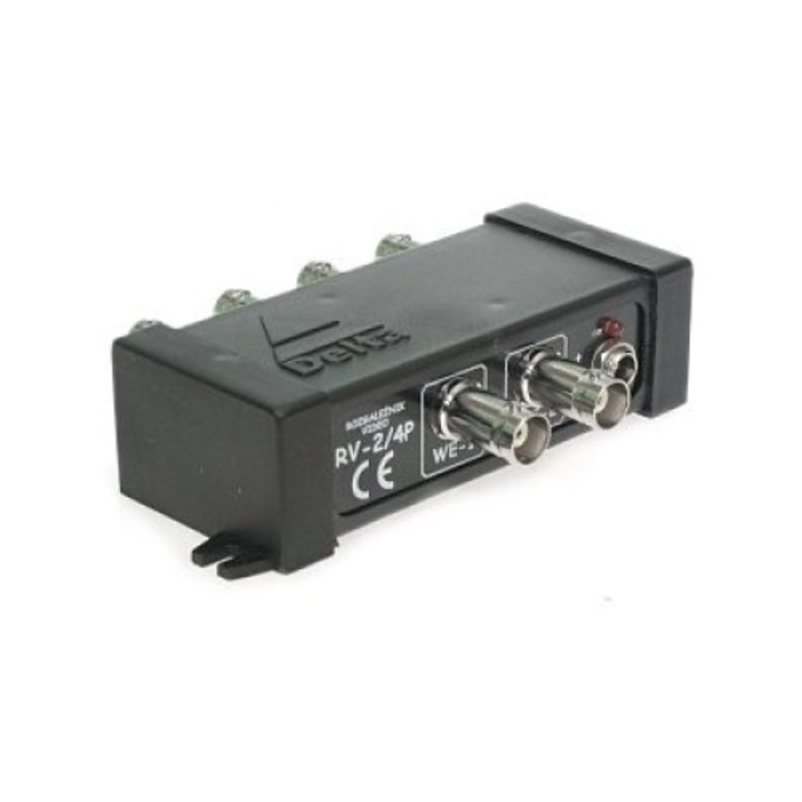 Видео сплитер RV-2/4P, Delta, черен