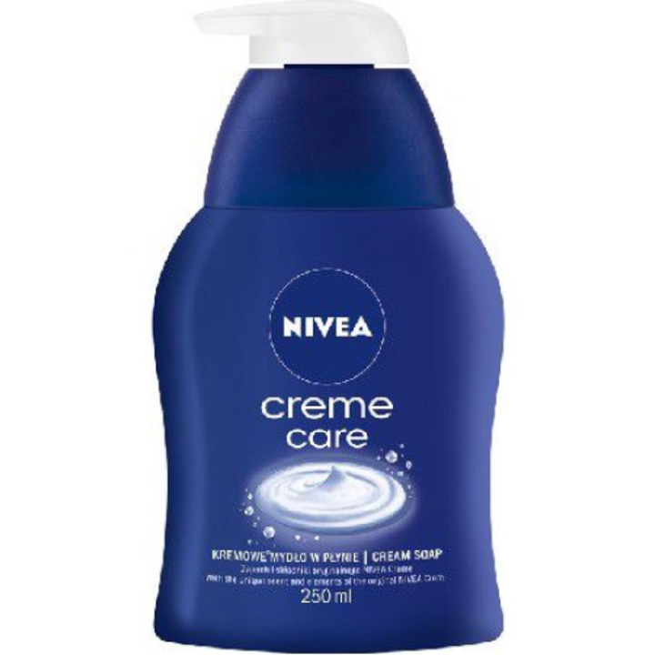 Кремообразен течен сапун, Nivea, Бадемово мляко, 250 мл