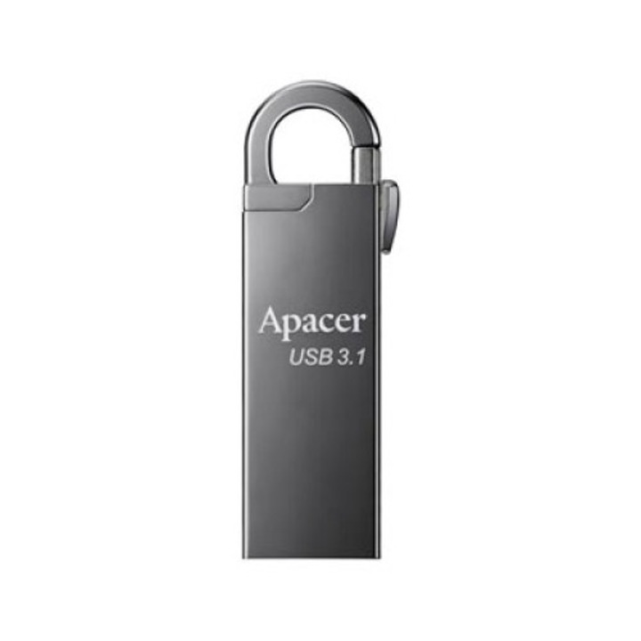 USB памет, Apacer, 128 GB, Черна