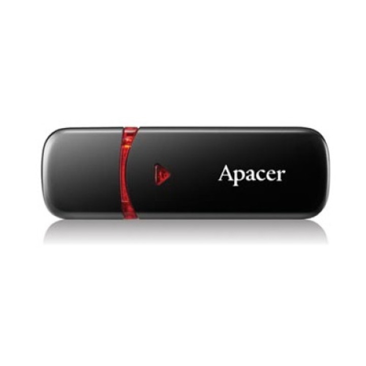 USB флаш памет, Apacer, 64 GB, черен
