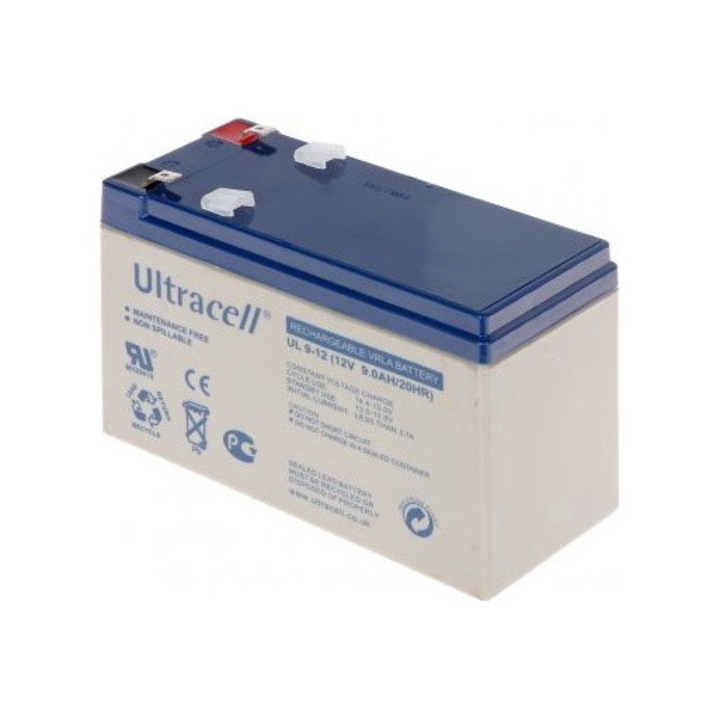 Акумулатор Ultracell, Висококачествен, 12V/9AH