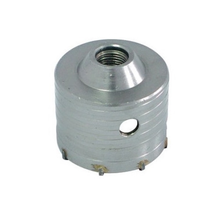 Carota pentru beton, Mega, Filet M22, 80 mm, Argintiu