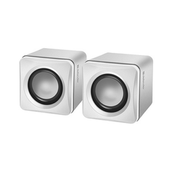 Компютърни тонколони 2.0, Defender, USB, 20000 Hz, 5W, 120 g, Бял