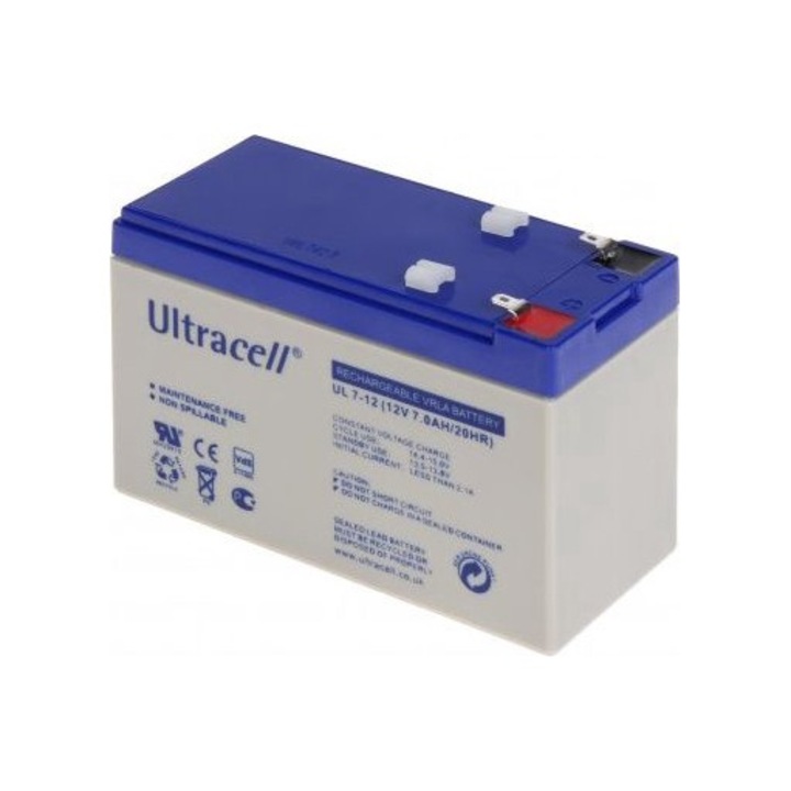 Батерия Ultracell, 12V/7AH UL