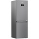 Frigider, Beko, No Frost, consum 247 kWh/an, 186,5cm, Argintiu