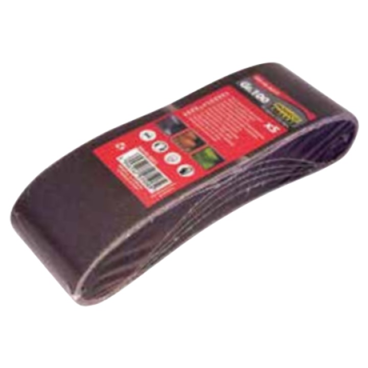 Banda abraziva, Modeco, 75x533mm granulatie 80 5 buc