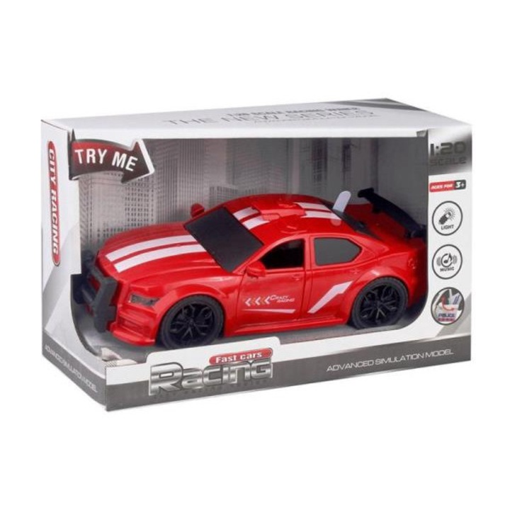 Masinuta Artyk, Efecte sonore, Plastic, Rosu