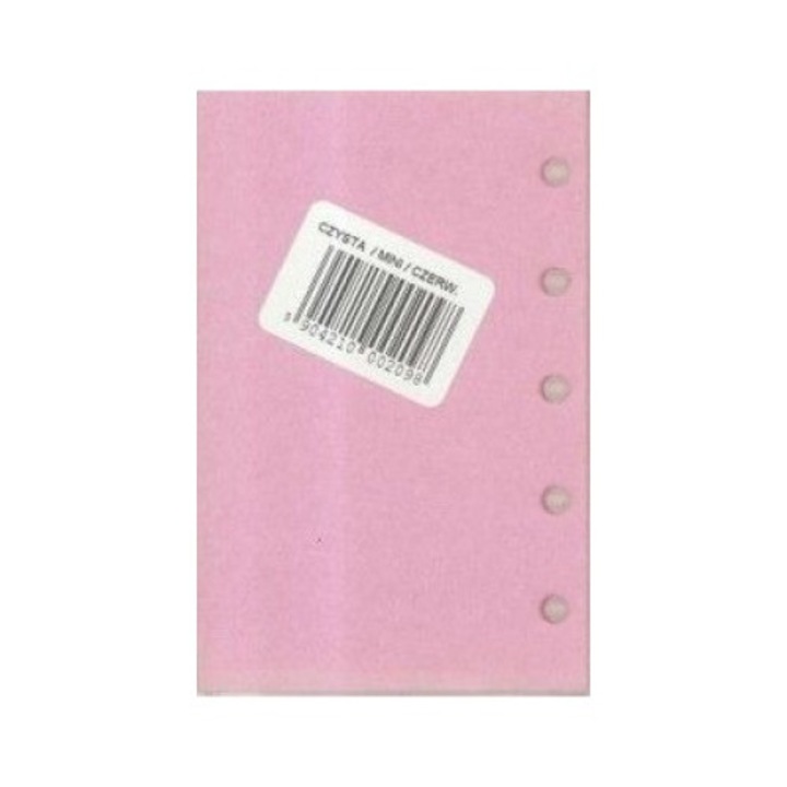 Insertie agenda, Antra, 6.7 x 10.5cm, Roz