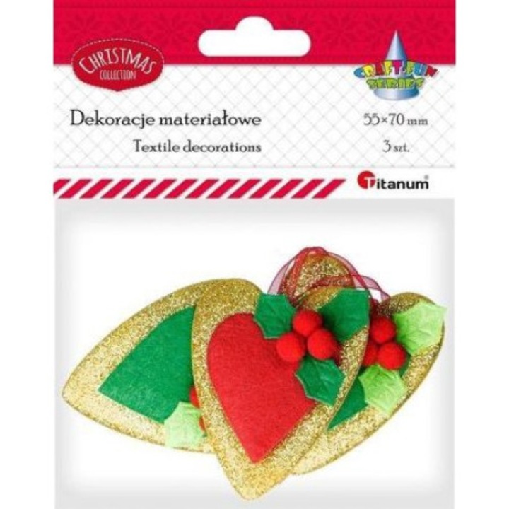 Set 3 inimioare, Titanum, Pasla, Multicolor