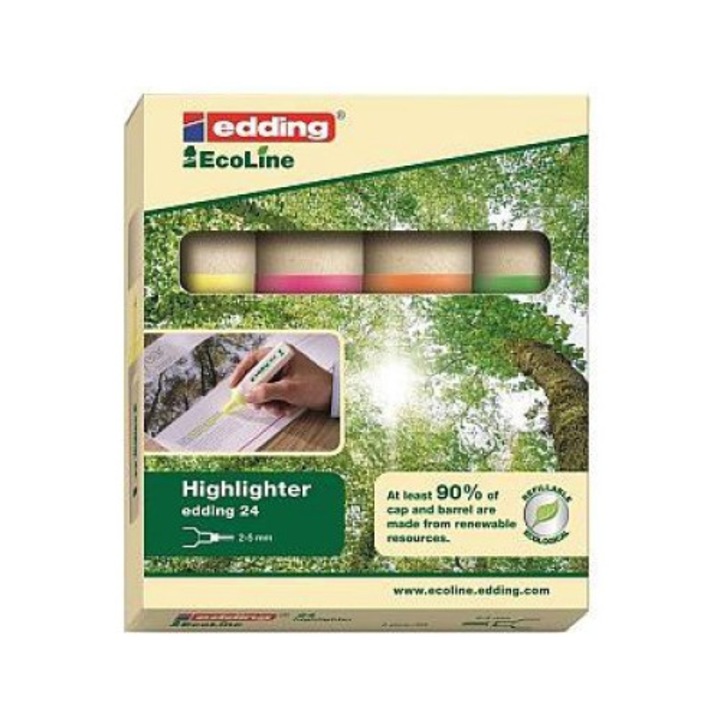 Markere, Edding, Multicolor, 2-5 mm