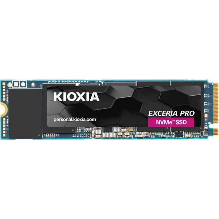 1TB KIOXIA Exceria Pro M.2 NVMe SSD meghajtó (LSE10Z001TG8) (LSE10Z001TG8)