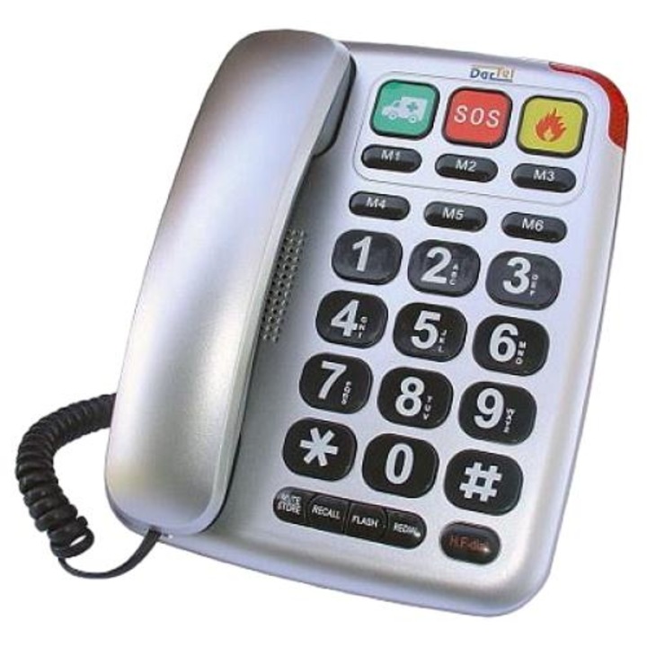 Telefon fix, Dartel, Multicolor