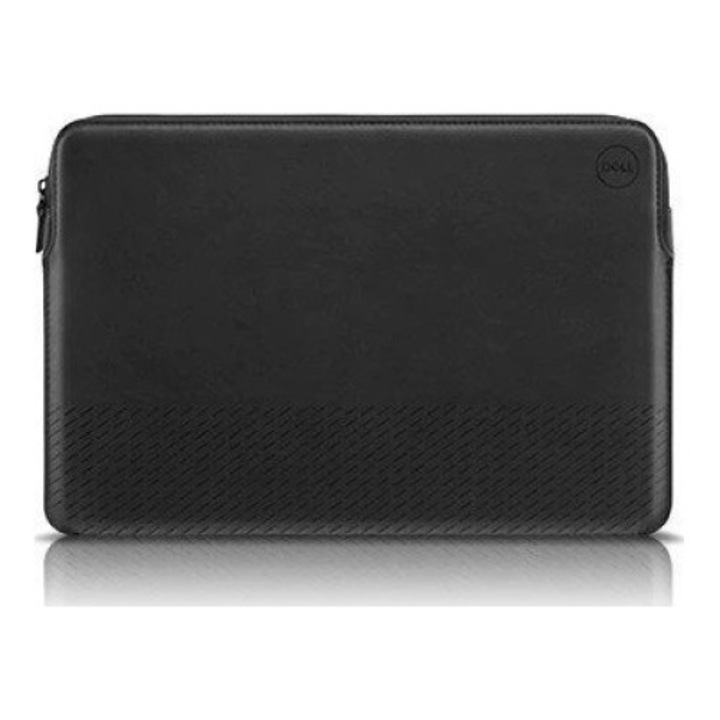Чанта за лаптоп, Dell, кожа/полиестер, 14'', черна